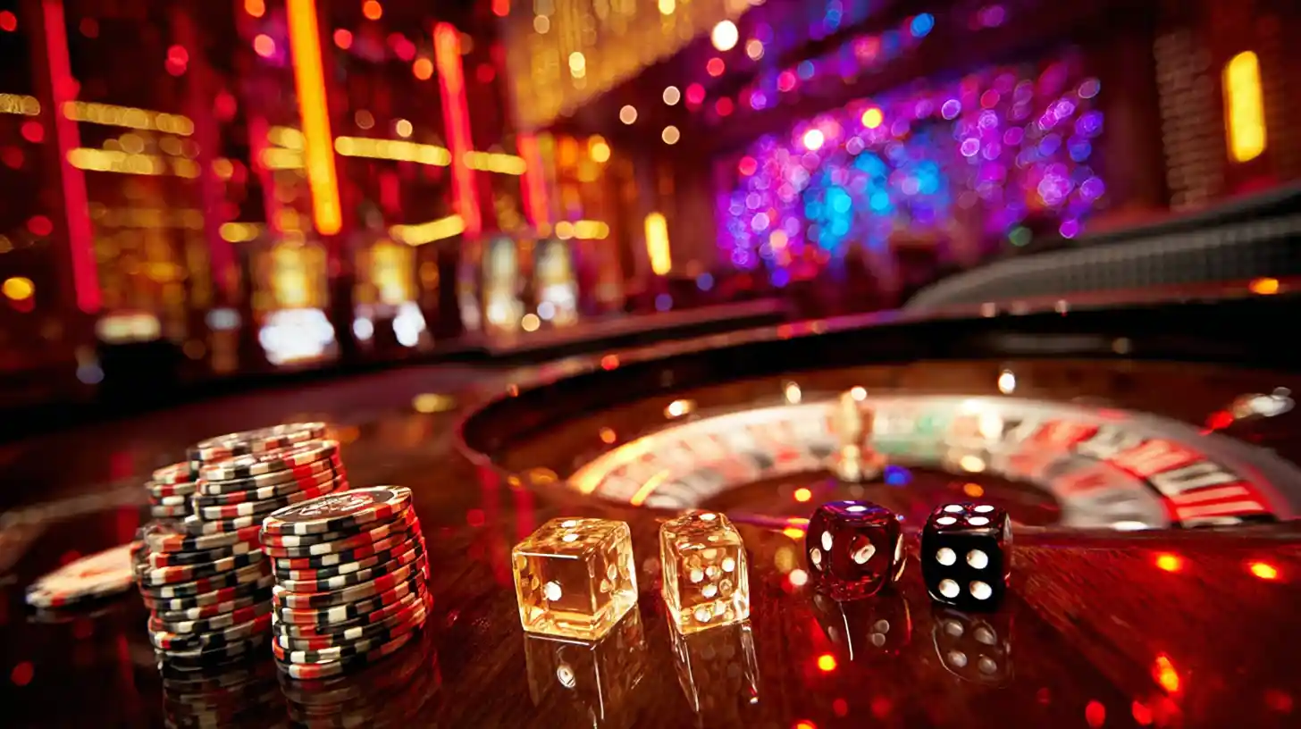 baccarat table layout